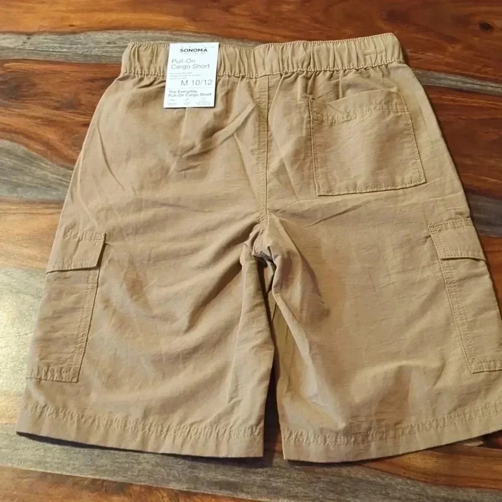 SONOMA boys pull on khakis shorts